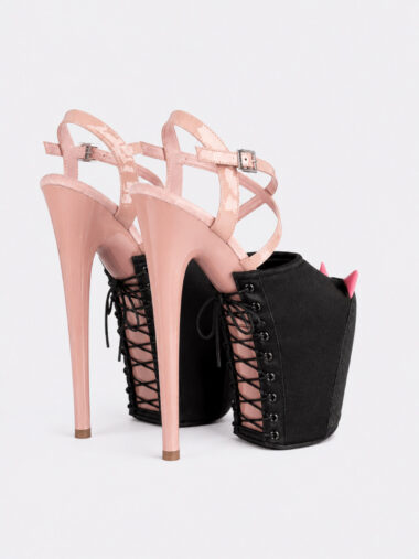 Morandi Kitty Heel Protectors, Pink