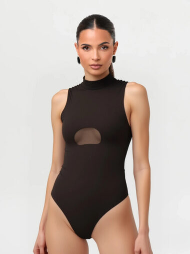 Miyako Bodysuit, Black