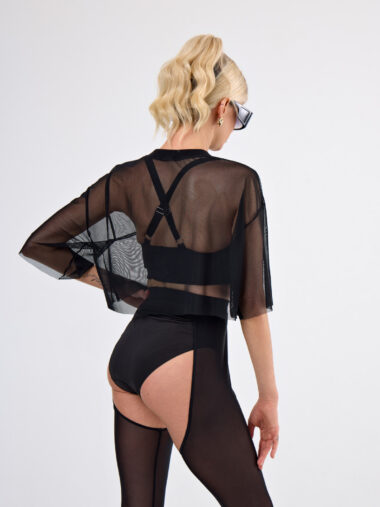 “Jennifer” Top T-Shirt, Black